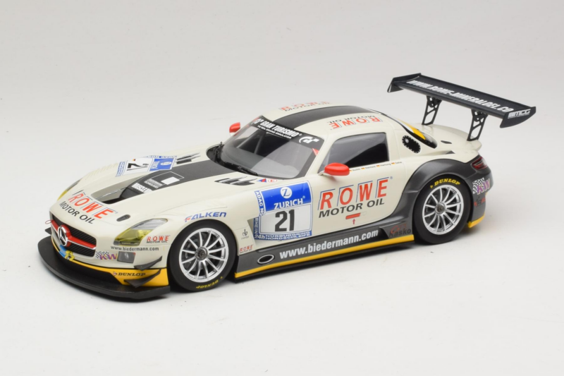 Mercedes SLS AMG GT3 #21 Rowe Racing M. Zehe / M. Hartung ADAC 24h Nurburgring 2012 Minichamps 1:18 151123121 メタル