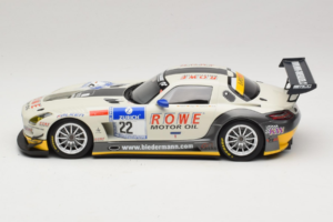 Mercedes SLS AMG GT3 #22 Rowe Racing R. Graf / M. Seyffarth ADAC 24h Nurburgring 2012 Minichamps 1:18 151123122 メタル - 画像 3/6