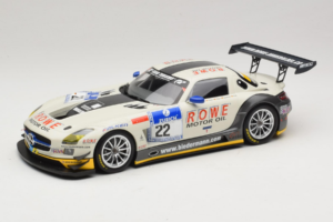 Mercedes SLS AMG GT3 #22 Rowe Racing R. Graf / M. Seyffarth ADAC 24h Nurburgring 2012 Minichamps 1:18 151123122 メタル