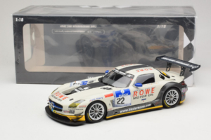 Mercedes SLS AMG GT3 #22 Rowe Racing R. Graf / M. Seyffarth ADAC 24h Nurburgring 2012 Minichamps 1:18 151123122 メタル - 画像 6/6
