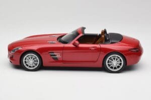 Mercedes SLS AMG R197 Roadster ル・マン レッド Minichamps 1:18 100039030 メタル - 画像 4/8