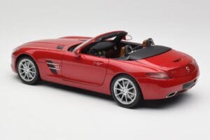 Mercedes SLS AMG R197 Roadster ル・マン レッド Minichamps 1:18 100039030 メタル - 画像 7/8