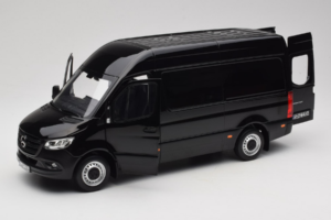 Mercedes Sprinter ブラック Norev 1:18 183041 メタル - 画像 2/8