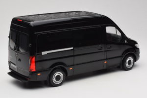 Mercedes Sprinter ブラック Norev 1:18 183041 メタル - 画像 3/8