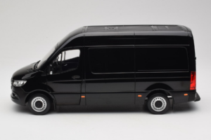 Mercedes Sprinter ブラック Norev 1:18 183041 メタル - 画像 4/8