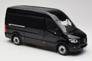 Mercedes Sprinter ブラック Norev 1:18 183041 メタル - 画像 6/8