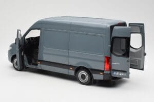 Mercedes Sprinter W907 ブルーグレー Norev 1:18 183423 メタル - 画像 5/7
