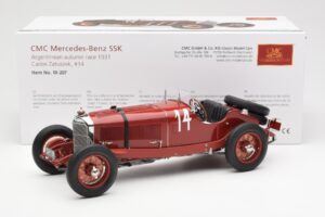 Mercedes SSK #14 Zatuszek Argentinian Autumn Race 1931 CMC 1:18 M-207 メタル - 画像 6/6