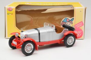 Mercedes SSK シルバー & レッド Bburago 1:18 3009-M2 メタル - 画像 6/6