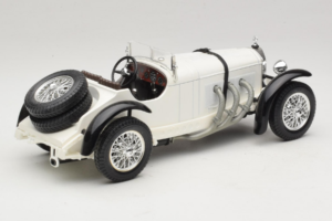 Mercedes SSK ホワイト Bburago 1:18 3009-P3 メタル - 画像 2/6