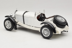Mercedes SSK ホワイト Bburago 1:18 3009-P3 メタル - 画像 5/6