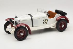 Mercedes SSKL #87 R. Caracciola ホワイト 1931 Bburago 1:18 3002-P1 メタル