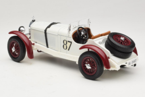 Mercedes SSKL #87 R. Caracciola ホワイト 1931 Bburago 1:18 3002-P1 メタル - 画像 5/6