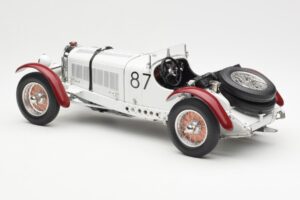 Mercedes SSKL R. Caracciola / W. Sebastian Mille Miglia Winner 1931 CMC 1:18 M-055 メタル - 画像 5/6