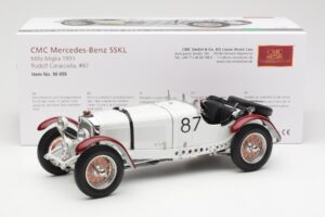 Mercedes SSKL R. Caracciola / W. Sebastian Mille Miglia Winner 1931 CMC 1:18 M-055 メタル - 画像 6/6