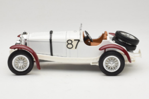 Mercedes SSKL #87 R. Caracciola Mille Miglia 1931 Bburago 1:18 3202 メタル - 画像 3/6