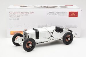 Mercedes SSKL #12 O. Merz German GP 1931 CMC 1:18 M-189 メタル - 画像 6/6