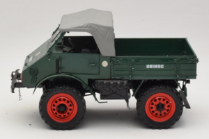 Mercedes Unimog 401 グリーン Schuco 1:18 00135 メタル - 画像 4/8