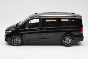 Mercedes V-Class W447 AMG Line ブラック Norev 1:18 183860 メタル - 画像 4/6