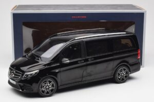 Mercedes V-Class W447 AMG Line ブラック Norev 1:18 183860 メタル - 画像 6/6