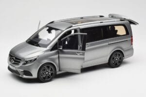 Mercedes V-Class W447 AMG Line グレーメタリック Norev 1:18 183488 メタル - 画像 2/9