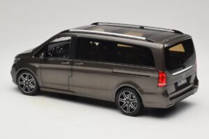 Mercedes V-Class W447 AMG Line Indium Grey Norev 1:18 183873 メタル - 画像 7/8