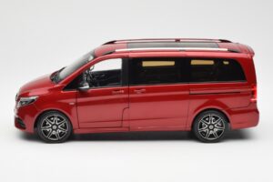Mercedes V-Class W447 Designo Hyacinth レッドメタリック Norev 1:18 B66004166 メタル - 画像 3/7