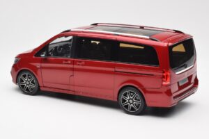 Mercedes V-Class W447 Designo Hyacinth レッドメタリック Norev 1:18 B66004166 メタル - 画像 6/7