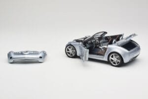 Mercedes Vision SLA シルバー Gate 1:18 B66962114 メタル - 画像 5/8