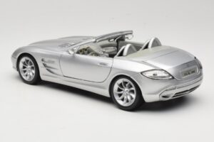Mercedes Vision SLR Roadster シルバー Maisto 1:18 B66962107 メタル - 画像 7/8