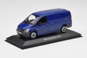 Mercedes Vito Atlantis ブルー Minichamps 1:43 B66960525 メタル - 画像 2/4