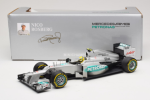 Mercedes W03 #8 N. Rosberg Mercedes AMG Petronas 2012 Minichamps 1:18 110120008 メタル - 画像 7/7