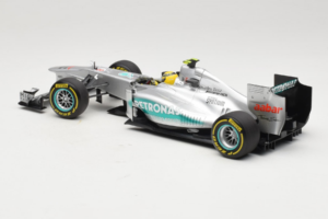 Mercedes W03 #8 N. Rosberg Mercedes AMG Petronas Showcar 2012 Minichamps 1:18 110120078 メタル - 画像 5/7