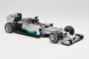 Mercedes W05 #44 L. Hamilton Mercedes AMG Petronas Chinese Grand Prix Winner 2014 Minichamps 1:18 110140244 メタル - 画像 4/7
