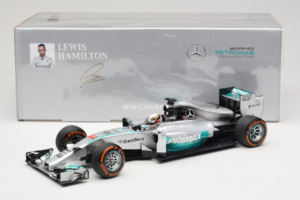 Mercedes W05 #44 L. Hamilton Mercedes AMG Petronas Malaysian Grand Prix Winner 2014 Minichamps 1:18 110140144 メタル - 画像 7/7