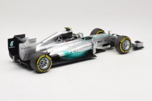 Mercedes W05 #6 N. Rosberg Mercedes AMG Petronas Abu Dhabi Grand Prix 2014 Minichamps 1:18 110140406 メタル - 画像 2/7