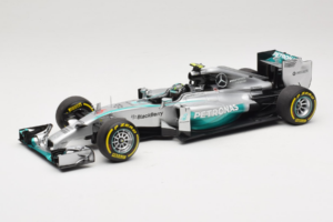 Mercedes W05 #6 N. Rosberg Mercedes AMG Petronas Abu Dhabi Grand Prix 2014 Minichamps 1:18 110140406 メタル