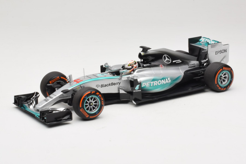 Mercedes W06 #44 L. Hamilton Mercedes AMG Petronas Japanese Grand Prix Winner 2015 Minichamps 1:18 110150344 メタル