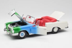 Mercedes 280SE W108 Tricolor Maisto 1:18 56014 メタル - 画像 2/8