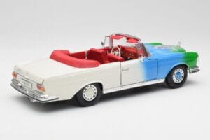 Mercedes 280SE W108 Tricolor Maisto 1:18 56014 メタル - 画像 3/8