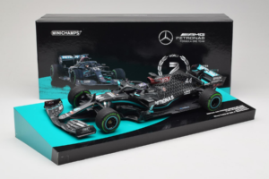 Mercedes W11 #44 L. Hamilton Mercedes AMG Petronas Turkish Grand Prix Winner World Champion 2020 Minichamps 1:18 113201444 レジ - 画像 7/7