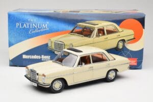 Mercedes W115 Strich 8 クリーム Sun Star 1:18 4581 メタル - 画像 8/8