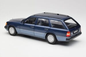 Mercedes 300D W124 T-Modell Nautical ブルー Norev 1:18 183962 メタル - 画像 7/8