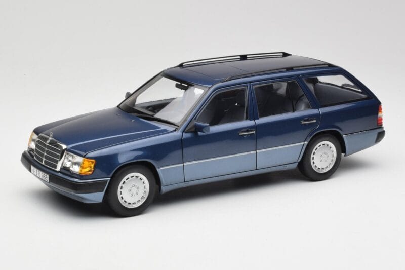 Mercedes 300D W124 T-Modell Nautical ブルー Norev 1:18 183962 メタル