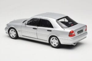 Mercedes C36 AMG W202 Silver Metallic Norev 1:18 183380 メタル - 画像 7/8