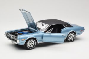 Mercury Cougar XR-7 ブルー Sun Star 1:18 1562 メタル - 画像 2/8