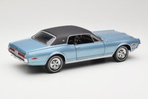 Mercury Cougar XR-7 ブルー Sun Star 1:18 1562 メタル - 画像 3/8