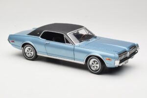 Mercury Cougar XR-7 ブルー Sun Star 1:18 1562 メタル - 画像 6/8