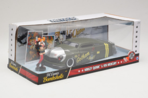 Mercury Gotham or Bust With Harley Quinn Figure Metals Diecast 1:24 30456 メタル - 画像 2/3
