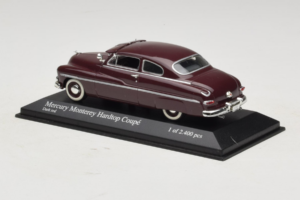 Mercury Monterey ダークレッド Minichamps 1:43 400082400 メタル - 画像 3/4